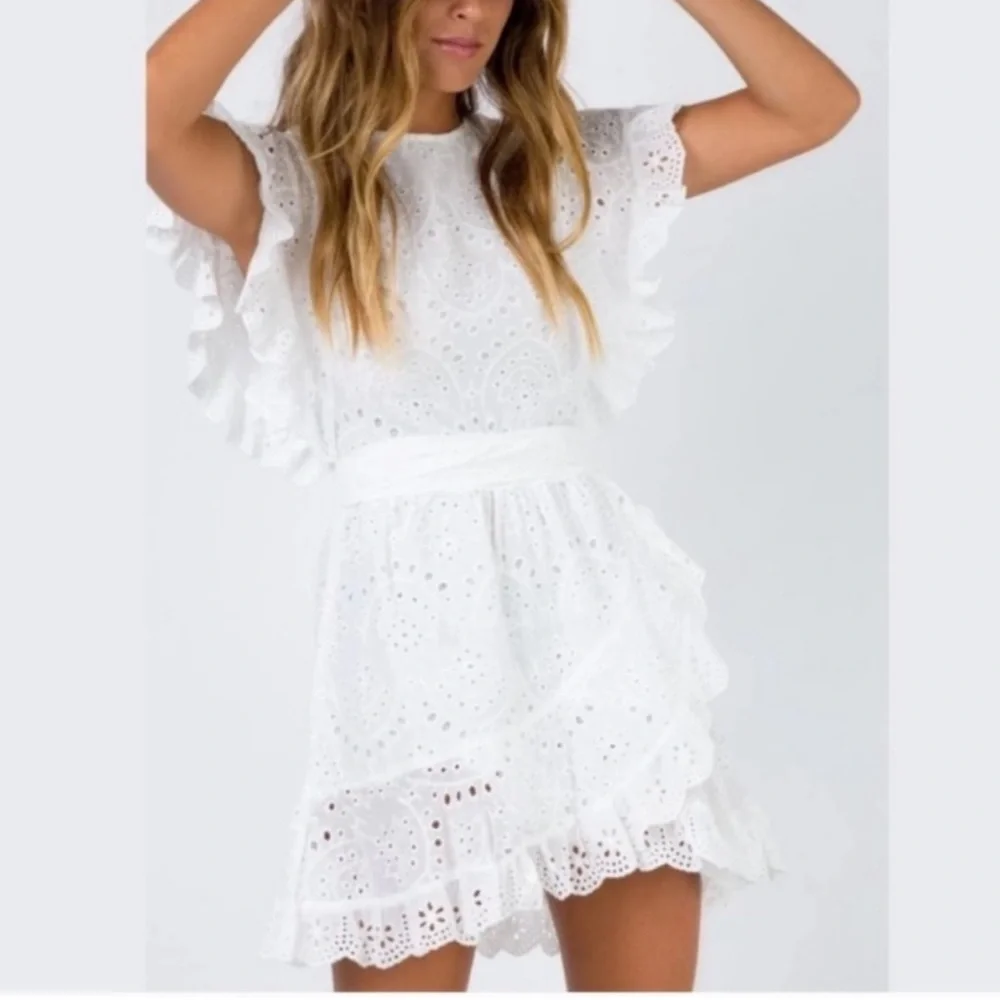 Polly White dress